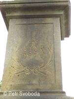 Kamenný kříž na horním konci v Kunčicích